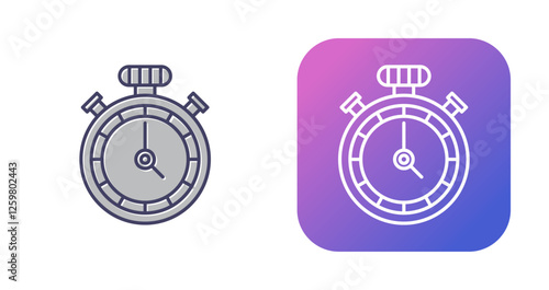 Chronometer Vector Icon