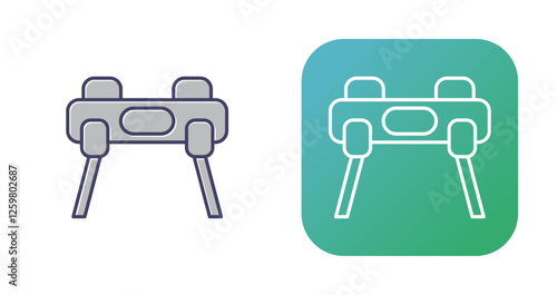Pommel Vector Icon