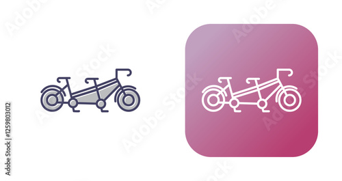 Tandem Vector Icon