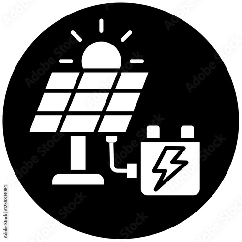 Solar Panels Icon