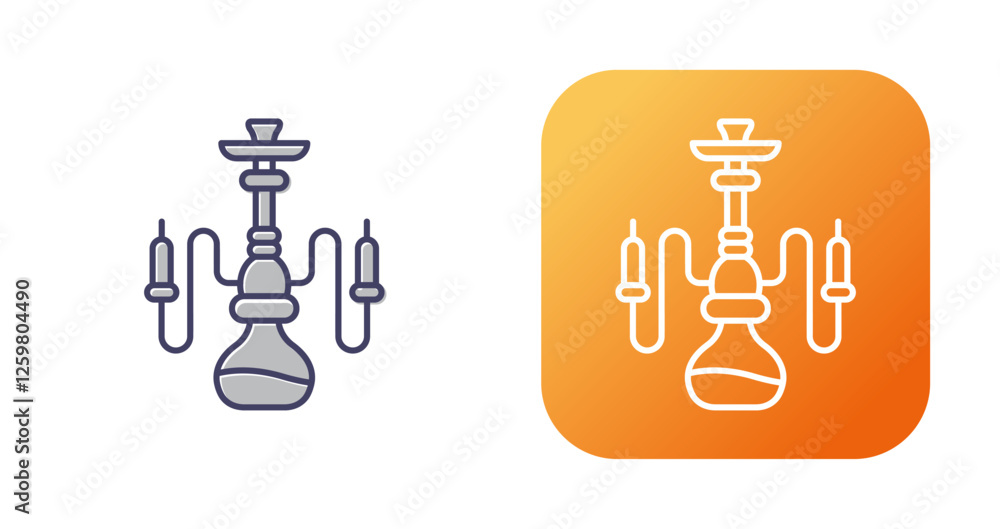 Hookah Vector Icon Hookah Vector Icon