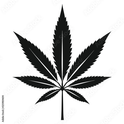 Cannabis Clipart design, marijuana weed smoking illustration vector