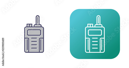 Walkie Talkie Vector Icon