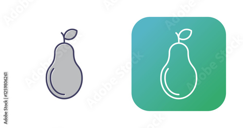 Pear Vector Icon
