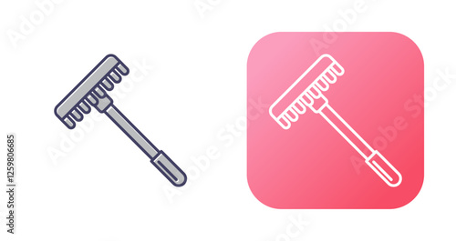 Rake Vector Icon