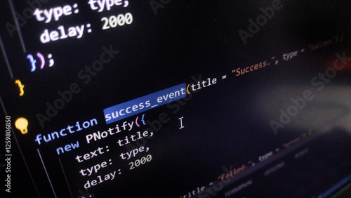 Coding on Screen: Web Development in Progress