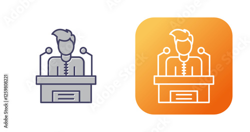 Speech Vector Icon
