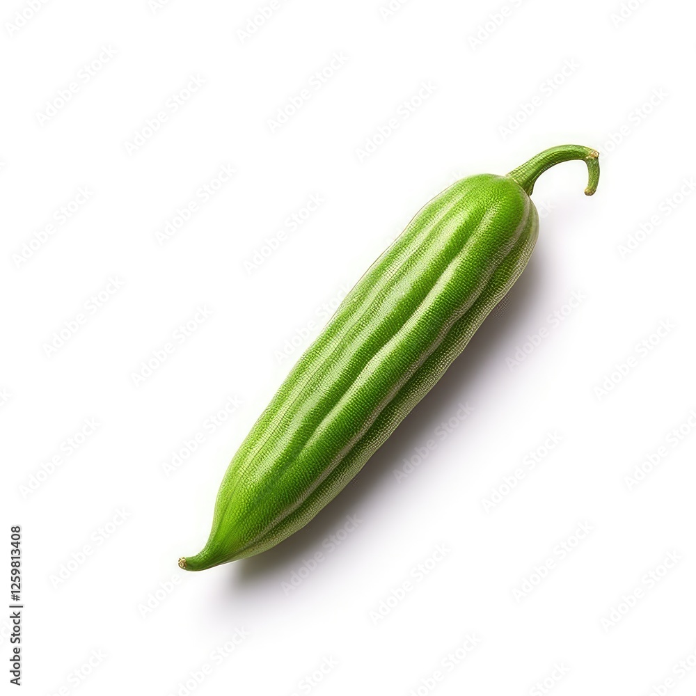 Vibrant Green Vegetable: A Close-Up Still Life Photography of Fresh Produce Vibrant Green Vegetable: A Close-Up Still Life Photography of Fresh Produce