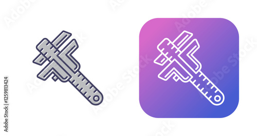 Caliper Vector Icon