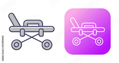 Stretcher Vector Icon