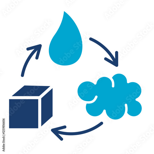 Phase Change Icon