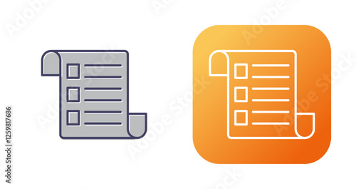 List Vector Icon