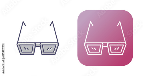 Glasses Vector Icon