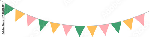 Colorful Party Flag Bunting Decoration