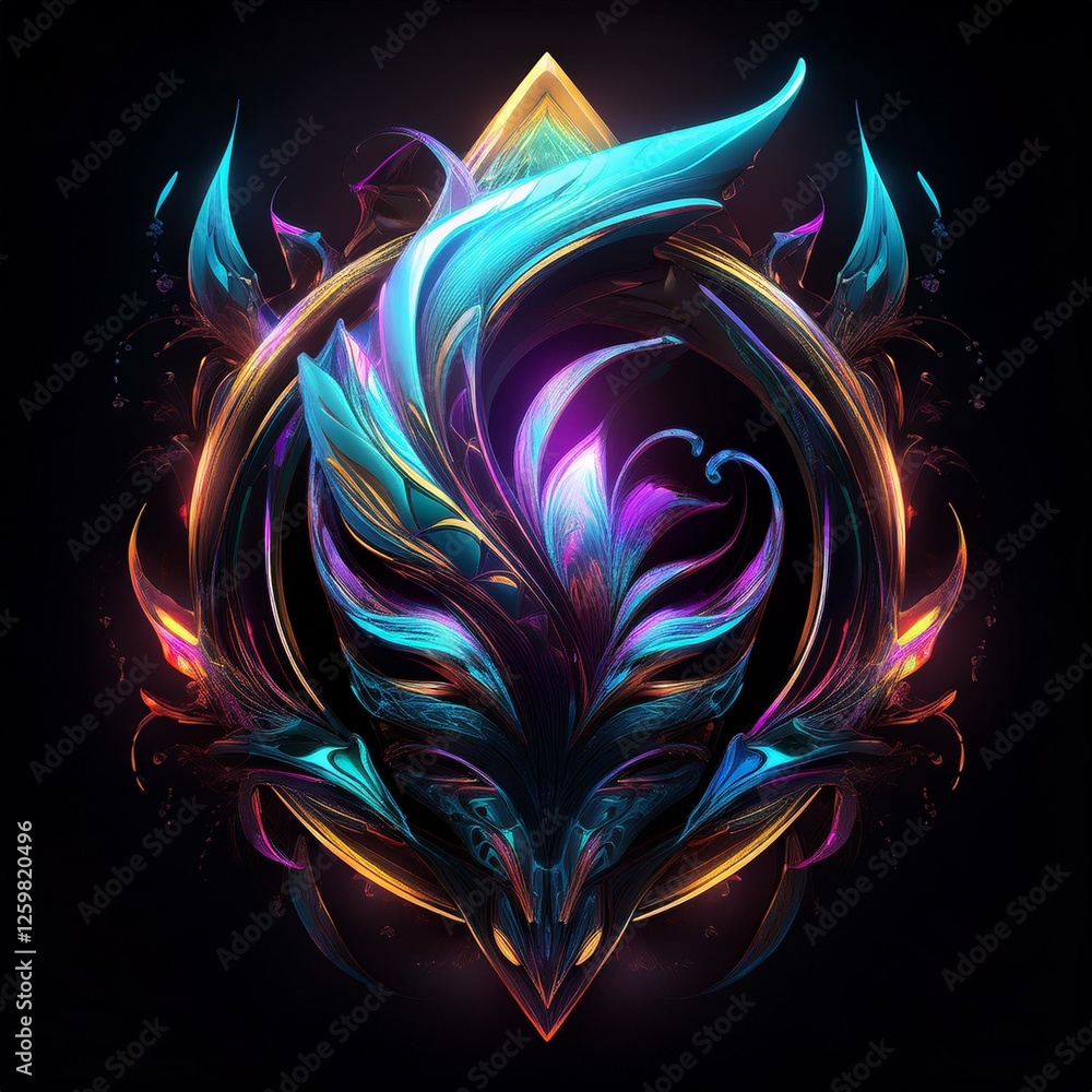 Obraz premium Modern new logo or icon suitable as cover or banner 