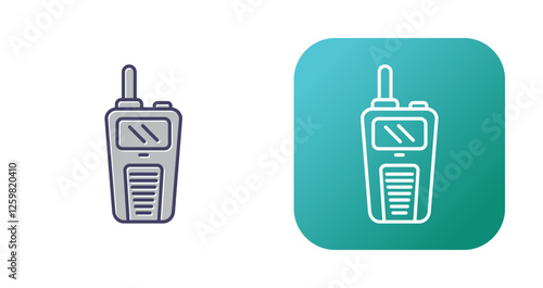 Walkie Talkie Vector Icon
