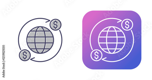 Money Exchange Vector Icon