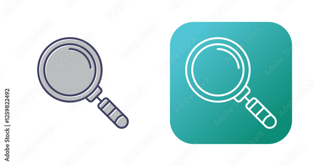 Magnifying Vector Icon Magnifying Vector Icon