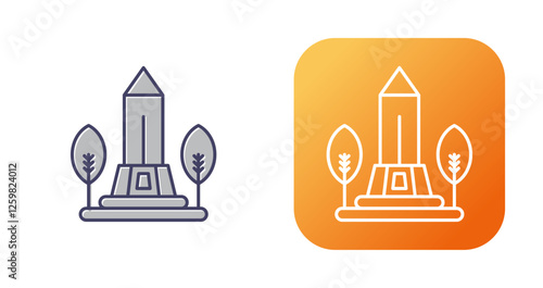 Monument Vector Icon