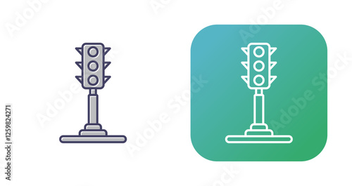Traffic Light Vector Icon