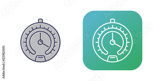 Barometer Vector Icon