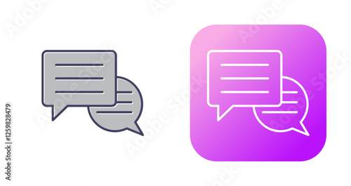 Conversation Vector Icon