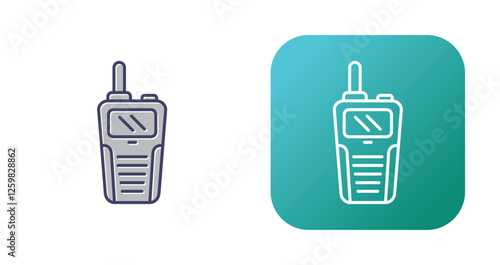 Walkie Talkie Vector Icon