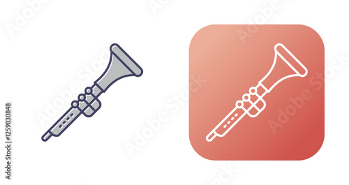 Clarinet Vector Icon