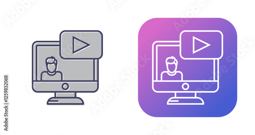 Webinar Vector Icon