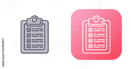 Checklist Vector Icon