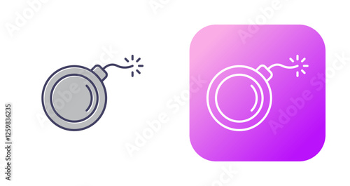 Bomb Vector Icon