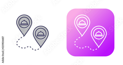 Route Vector Icon