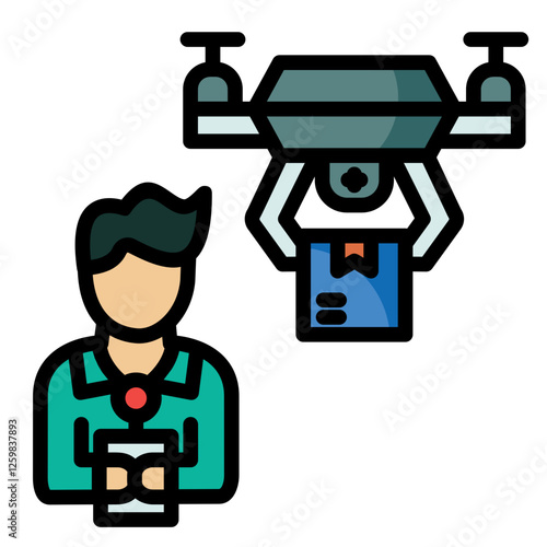 Deliveryman Icon