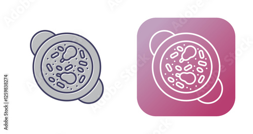 Paella Vector Icon