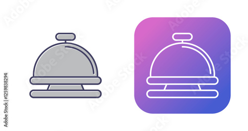 Reception Bell Vector Icon