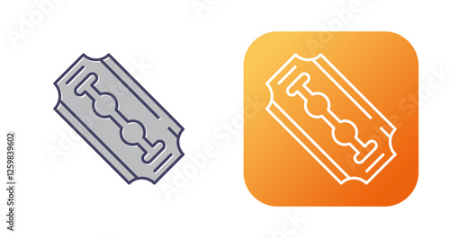 Razor Blade Vector Icon
