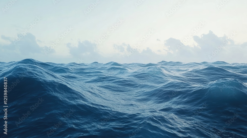 Pale blue sea wave during high summer tide with abstract ocean texture Pale blue sea wave during high summer tide with abstract ocean texture