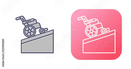 Ramp Vector Icon