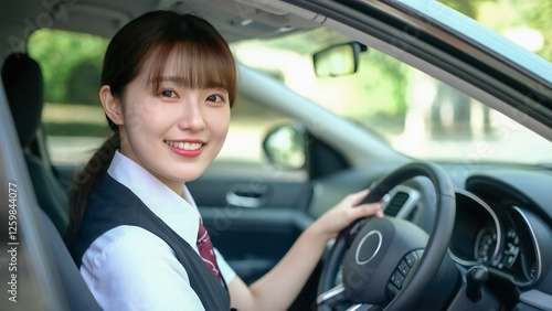 主婦タクシードライバー