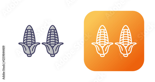 Corn Vector Icon