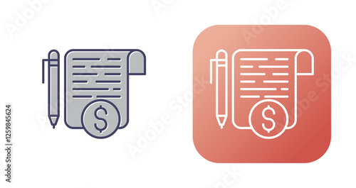 Paid Article Vector Icon