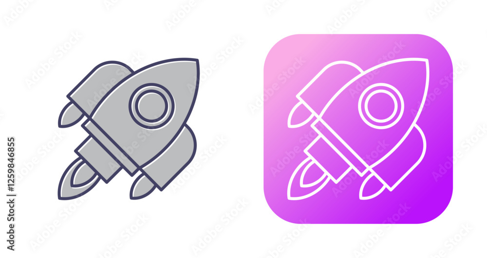 Rocket Vector Icon Rocket Vector Icon