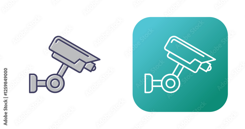 Surveillance Vector Icon Surveillance Vector Icon