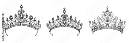 Elegant crown designs showcasing intricate details and classic beauty for special occasions and events