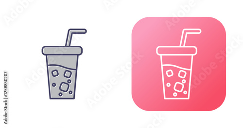 Soft Drink Vector Icon