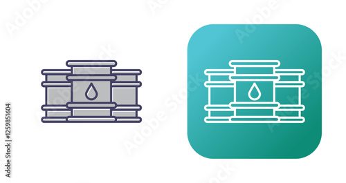 Oil Industry Vector Icon