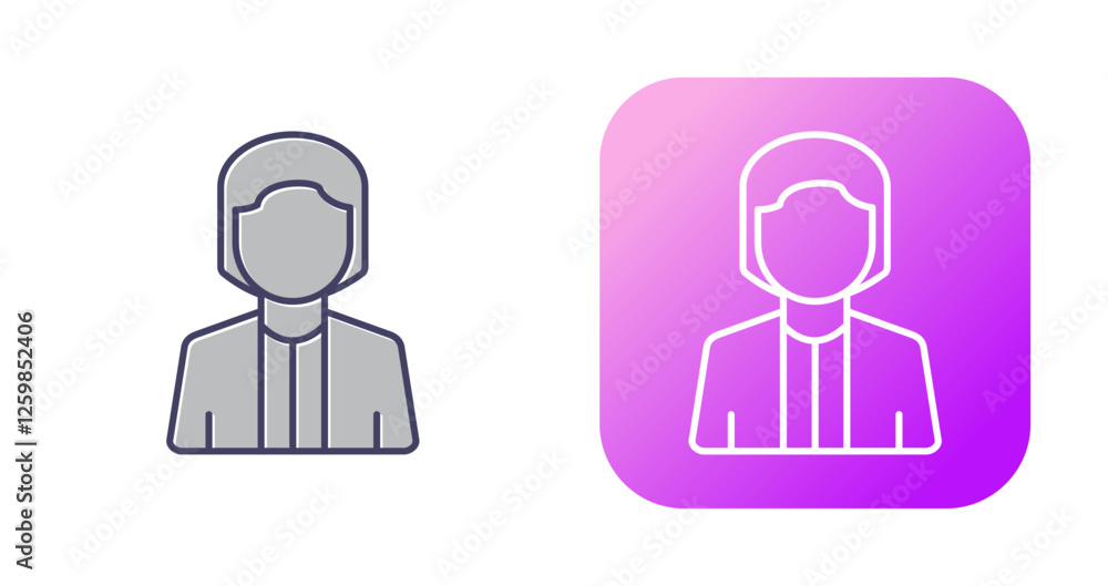 Employe Vector Icon Employe Vector Icon