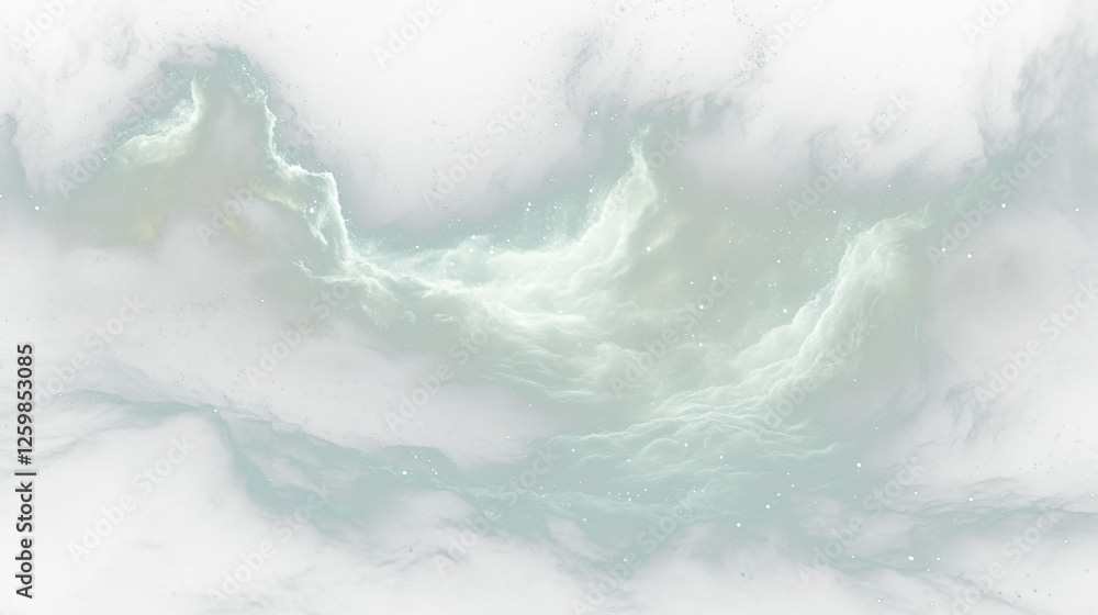 Fototapeta premium a dark sky with white clouds and stars