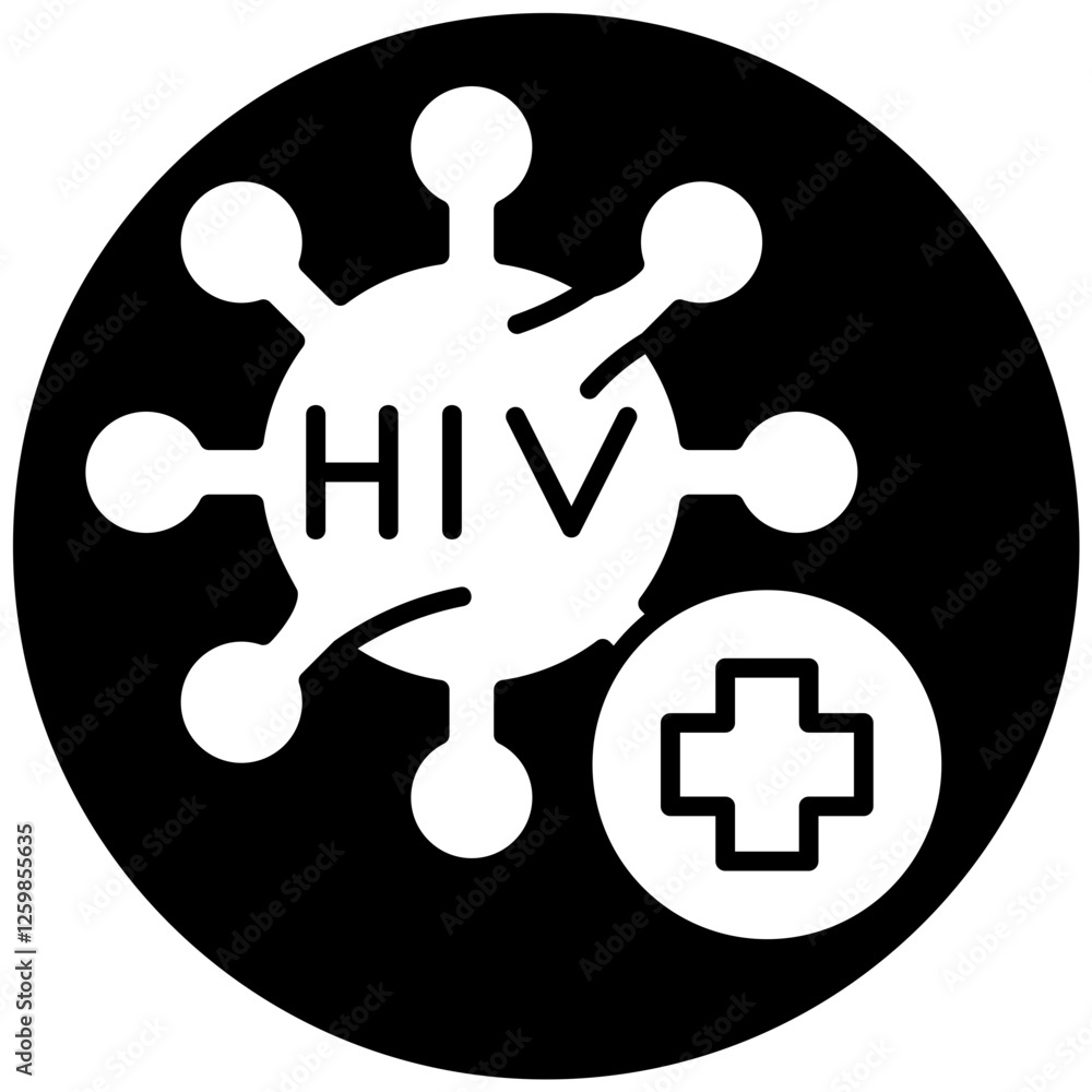Hiv Positive Icon Hiv Positive Icon