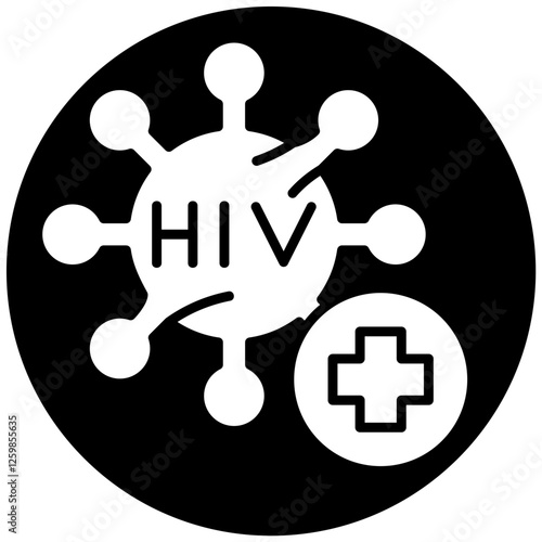 Hiv Positive Icon